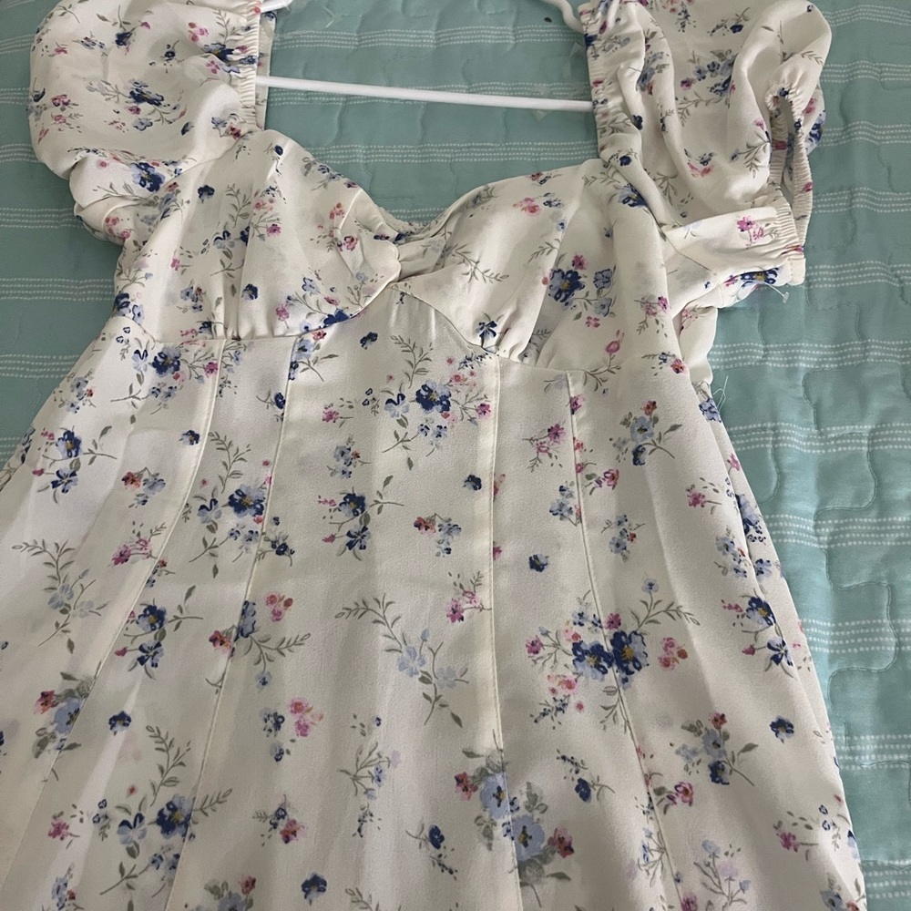 No Boundaries Floral Smocked Dress